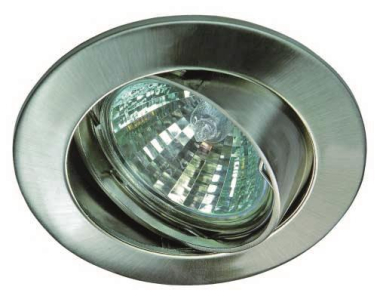 RUTEC Einbaustrahler eisen geb.ALU5535-5 