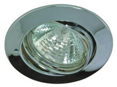 RUTEC Einbaustrahler chrom     ALU5535-4 