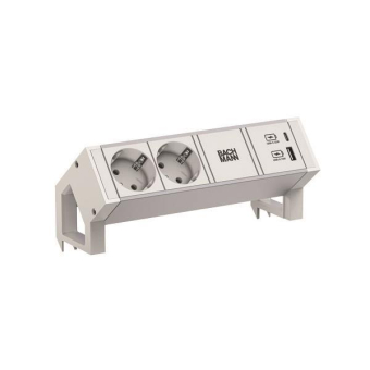 Bachmann DESK2 ALU WHITE         937.402 