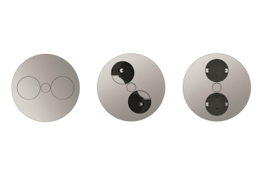 Bachmann TWIST 2S 2xSchuko Strom 931.021 