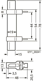 Siemens 3NG1002 NH-Trennmesser Gr00 