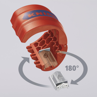 Knipex Rohrschneider BiXØ       902210BK 