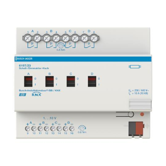 BJ KNX Lichtregler 2-/4fach      6197/23 