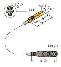 Turck Magnetfeld- BIM-UNR-AP6X-0,3-PSG3M 