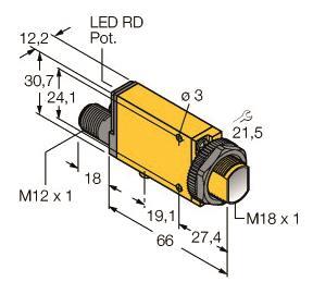 Turck Opto Sensor Reflexions-    MIAD9DQ 