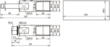 Dehn 819146 HVI HVI LO ASS RAV KF 20 V2A 