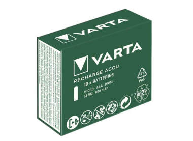 VARTA Akku Micro 1,2V 800mAh       56703 