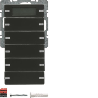Berker Tastsensor 5fach RTR,    75665726 