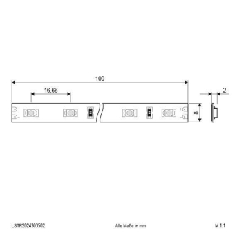 EVN LED-Stripe 21,5W IP20 LSTR2024303502 
