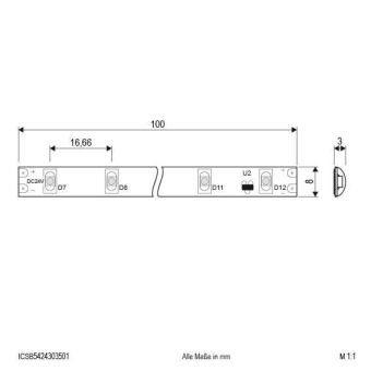 EVN ICSB5424303501  IC SB 54 24 30 35 01 