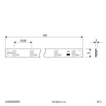 EVN Unicolor-LED-Stripe   ICSB2024303502 