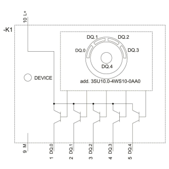 Siemens 3SU14001GC101AA0 Elektronik 