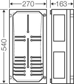 HENS ENYSTAR-Zählergehäuse FP    FP 2312 