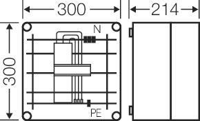 HENS Mi 6204,1x3pol. Adapter f.  Mi 6204 