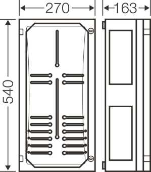 HENS ENYSTAR-Zählergehäuse FP    FP 2312 