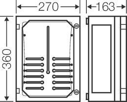 HENS ENYSTAR-Zählergehäuse FP    FP 2211 