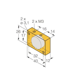 Turck Dauermagnet 6900367         DM-Q12 