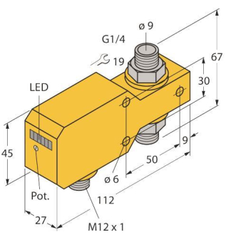 Turck Strömungs-   FCI-D10A4P-AP8X-H1141 