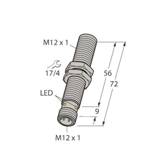 Turck Induktiver   BI3U-M12EE-AP6X-H1141 