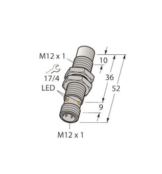 TURCK Induktiver Sensor          1634814 