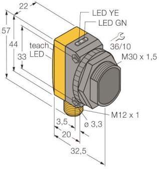 Turck Opto Sensor Reflexions-    QS30LDQ 