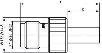TG TNC-Kabelbuchse CR. 50    J01011A2265 