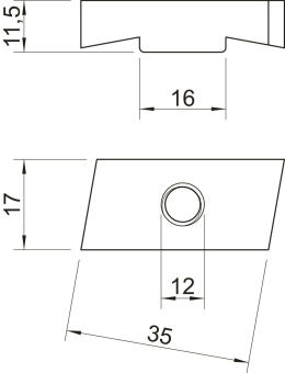 OBO MS40SN M12 A4 Gleitmutter 