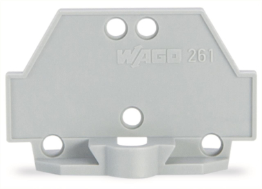 WAGO 261-410 Abschlussplatte,mit 
