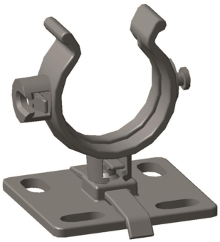 Hellermann HWCLIP08-PA66HIRHS-BK(50) 