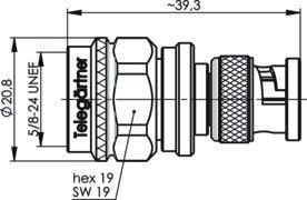 TG Adapter BNC-N (m-m)       J01008A0090 