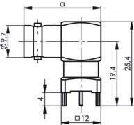 TEGA BNC-Winkelbuchse        J01003A0018 