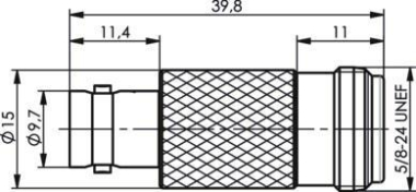 TEGA Adapter BNC-N           J01008A0088 