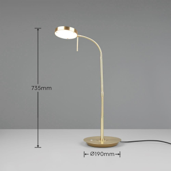 TRIO Tischleuchte 12W 1400lm   523310108 