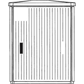 ABB EHGD185 Schrank AP Gr.1     EH3G97C2 