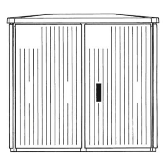ABB EHGD1126 Schrank AP Gr.2    EH3G98CA 