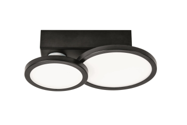 Lightme AQUA 2er Deckenl. IP44   LM85658 