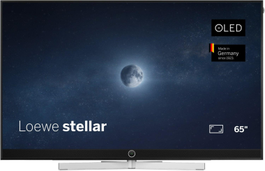 Loewe stellar.65 dr+ alu black + lava 