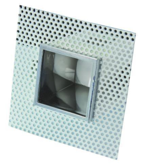 Rutec LED Lichtpunkt Quadrat  LED57986WW 