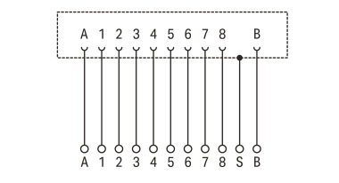 WAGO 289-179 Übergabemodul,RJ-45,mit 
