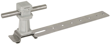 DEHN Dachleitungshalter Alu grau  204170 