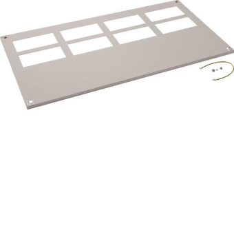 Hager Verschlussplatte geöffnet   FZ744D 