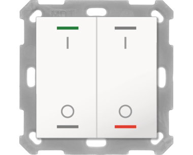 MDT BE-TAL5502.B1 Taster Light 55 2fach 