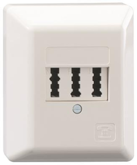 RB Anschlussdose  TAE2x6/6NFF/AP/RW 
