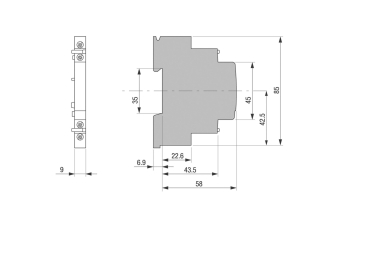 ABB Hauptkontaktmodul 2 NO,   E292-16-20 
