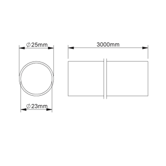 Fintech Steckrohr M25         IESR 25 E5 