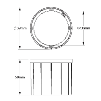 Fintech Endtülle M63 Poly      IEEK 63 A 