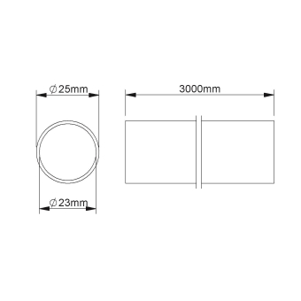 Fintech Steckrohr M25         IESR 25 AL 