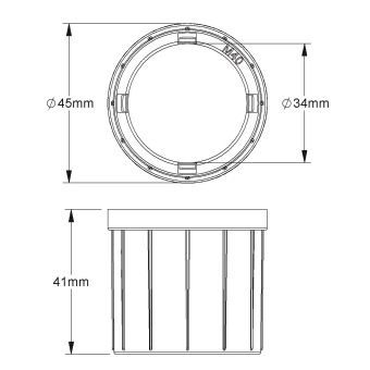 Fintech Endtülle M40 Poly        IEEK 40 
