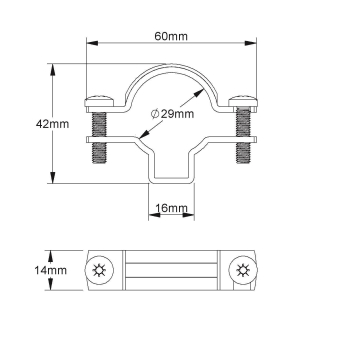 Fintech Rohr-Kabelabstands     IPA 25 AL 
