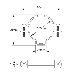 Fintech Rohr-Kabelabstands   IPA 50 G E5 